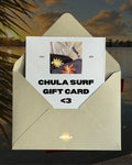 CHULA SURF GIFT CARD